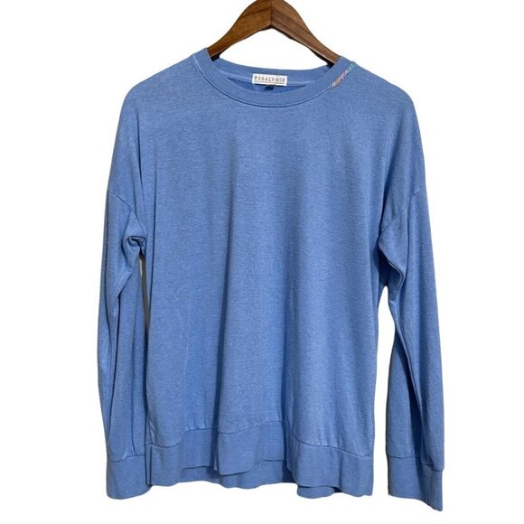 PJ Salvage Light Blue Sweatshirt - Picture 2 of 8